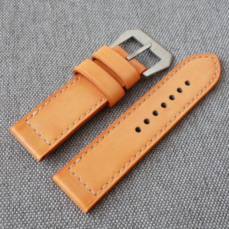 Panerai_tan_peach_watch_strap_1
