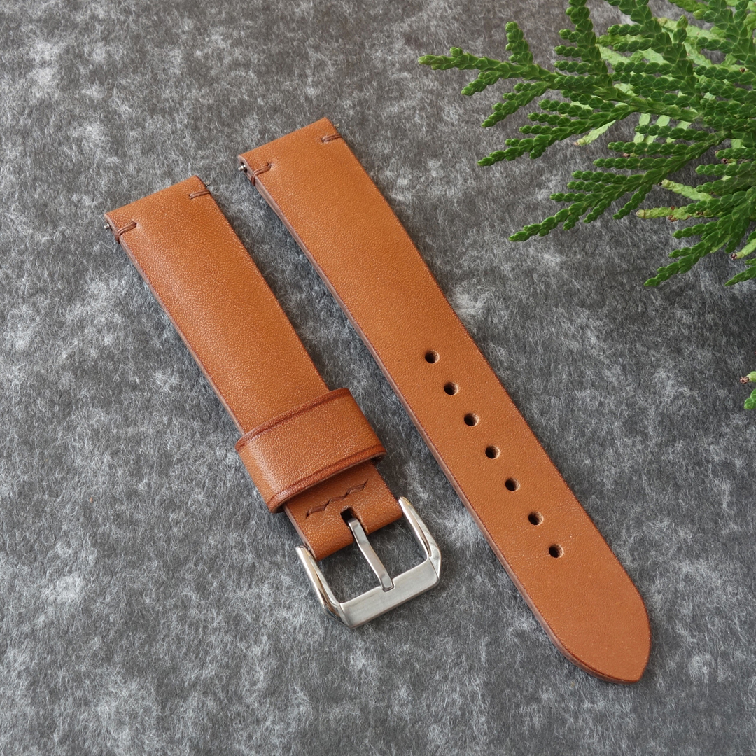 Set of 2 handmade leather belts, choice of 6 colors, any size - Image 2