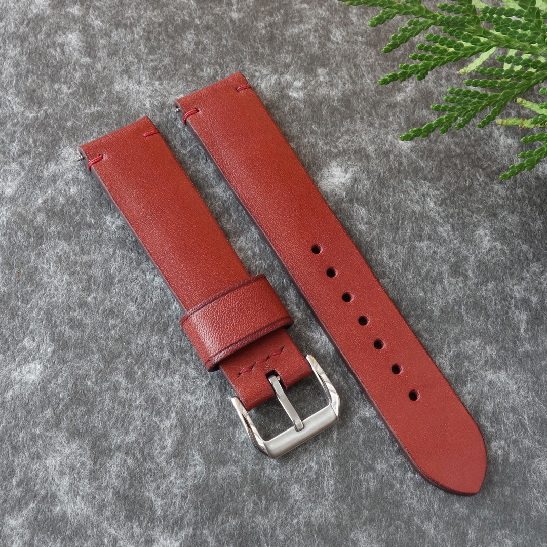 Set of 2 handmade leather belts, choice of 6 colors, any size - Image 6